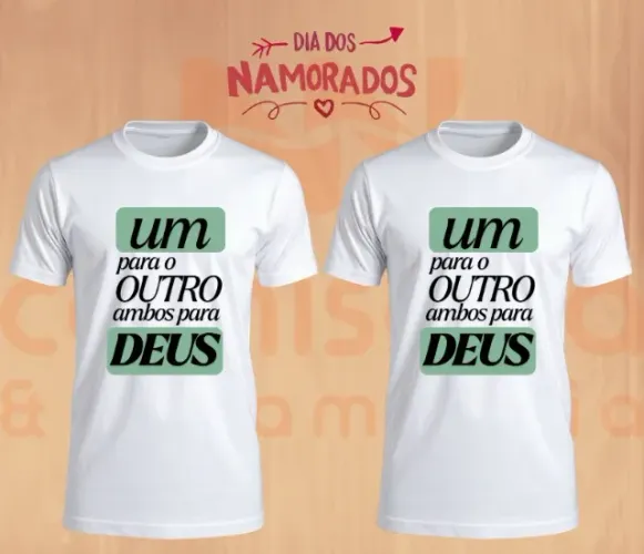 Camisas dia dos namorados