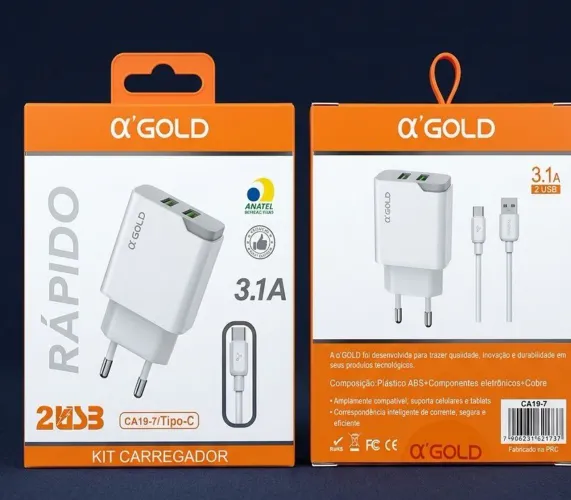 Carregador tipo C