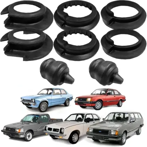 Kit Calço Mola Batente Suspensão Chevette Chevy Marajó 73/95