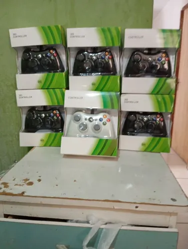 Controle De Xbox 360 Com Fio Para Video Game 1,9 metro