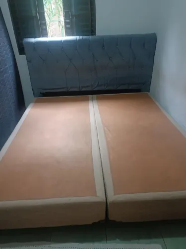 Vende _se box e cabeceira tamanho king size 