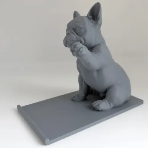 Suporte de Celular Bulldog Francês - Impressão 3D