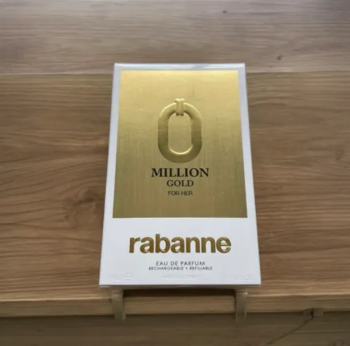 Perfume Paco Rabanne Million Gold For Her EDP 90mL - Feminino Novo Lacrado