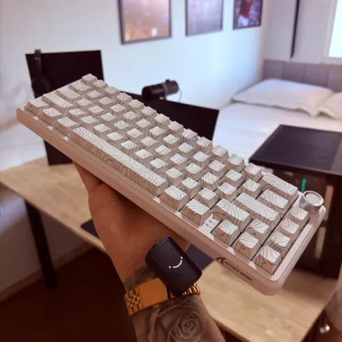Teclado Magnético Attackshark X65 Pro He