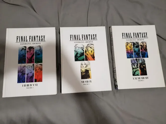 Final fantasy Ultimania Archive vol. 1,2 e 3
