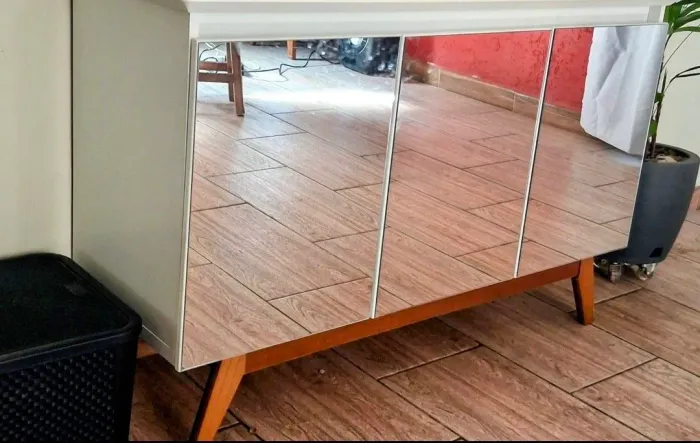 Buffet aparador espelhado 