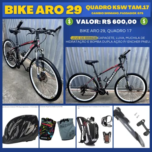 BIKE ARO 29 KSW - QUADRO 17