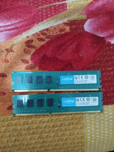 Memória ram ddr3 1600 MHz 8gb cada pente