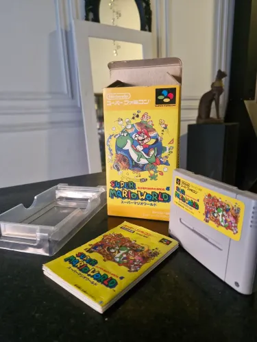 Super mario world super famicom original