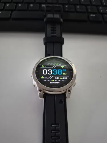 Garmin Epix Gen 2 Sapphire + 3 Pulseiras Extras + Protetor de Aro