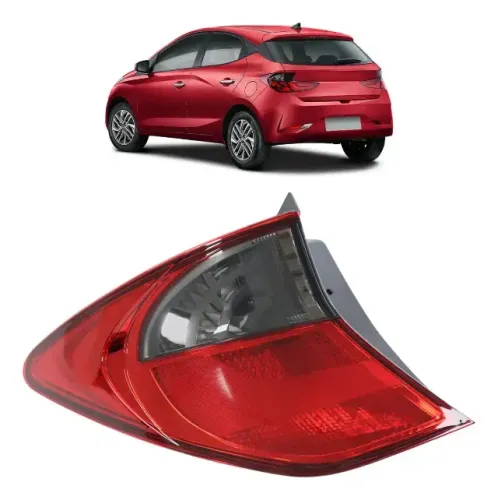 Lanterna Traseira Hb20 Hatch 2020 A 2022 Canto Esq