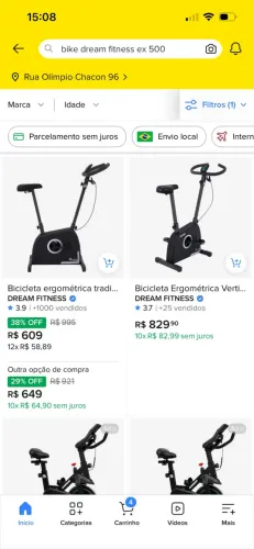 Bicicleta ergométrica