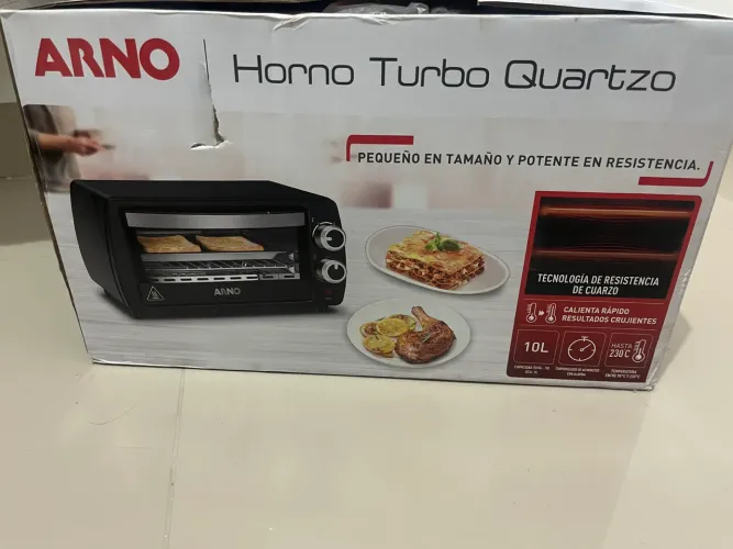 Forno elétrico Arno 10 litros, nunca usado, perfeitas condições