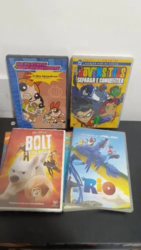 Lote de DVDs infantis - 16 DvDs