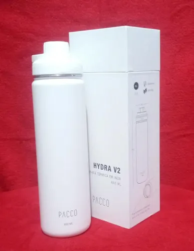 Garrafa PACCO zerada branca 