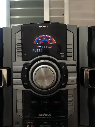 Som Sony Genezi MHC-GT222 - Impecável, Tocando Muito Forte!