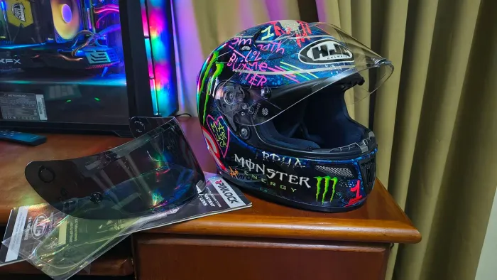 Capacete HJC Rpha10+ Monster Jorge Lorenzo 58