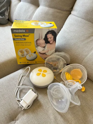 Bomba tira leite elétrica dupla - MEDELA mãos livres