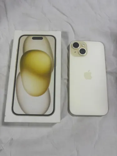 iPhone 15 128 gb amarelo - Impecável