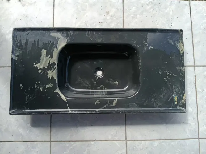 Pia de cozinha + tanque em fibra