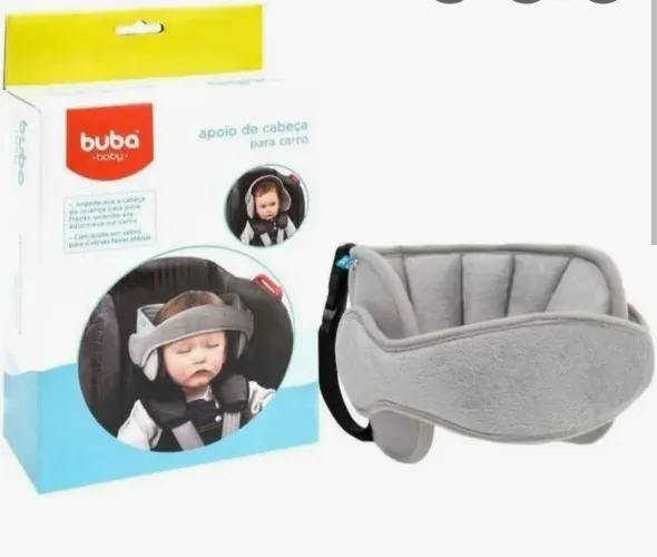 Apoio de Cabeça Infantil para Cadeirinha/Carro BUBA - Perfeito Estado