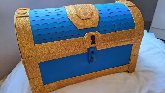 Baú mdf personalizado clash royale 35cm