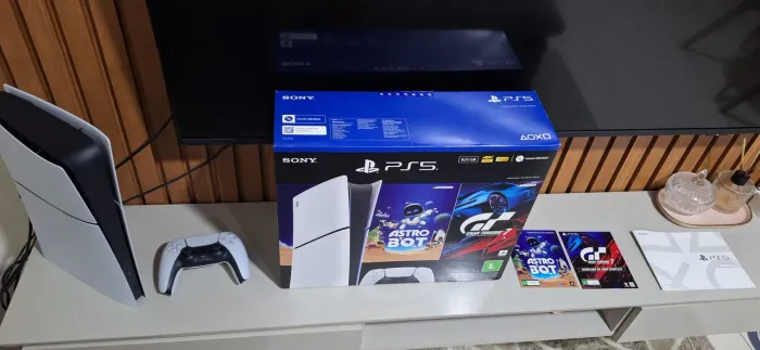 Playstation 5, novo, pouquissimo usado.