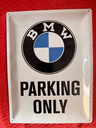 Placa de Parede BMW 30X40 cm