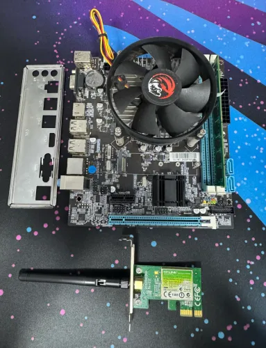 Kit Upgrade i3 MEM 4GB + Placa Wifi R$250,00 PIX