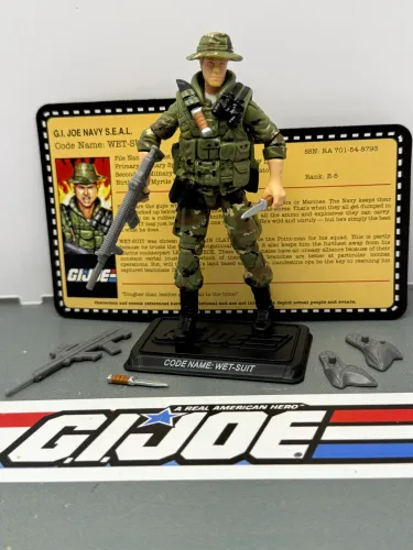 Gi Joe 25th Wet-Suit Navy Seal Mission Brazil II JoeCon- 2011 - Comandos em ação