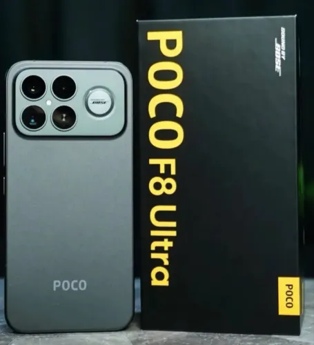 Celular Poco F8 Ultra 5G 256/12-Preto Versão Global Entregamos Grátis 