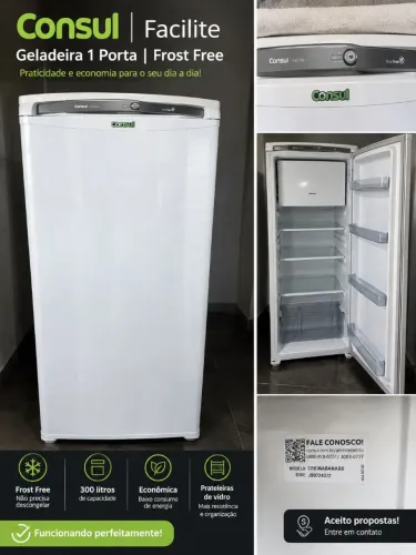 Geladeira Consul Facilite Frost Free