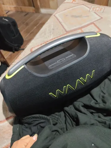 Caixa de som bombox alok