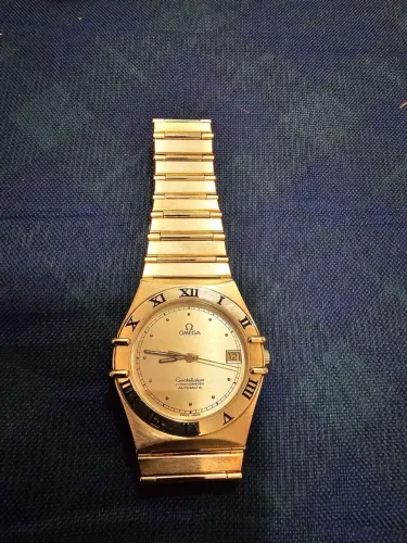 Relógio omega constellation ouro 18k