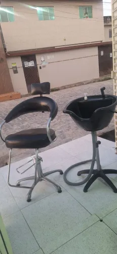 Lavatorio e Cadeira de Cabelereira