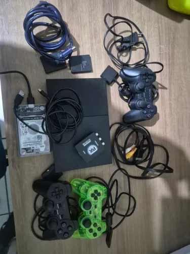 Playstation 2 Completo e Funcionando