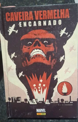 Caveira vermelha 