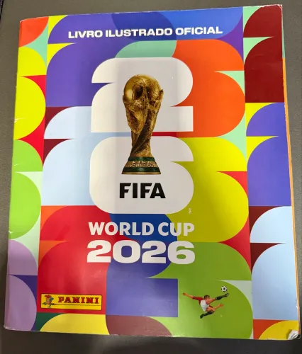 Álbum Copa com 523 figurinhas