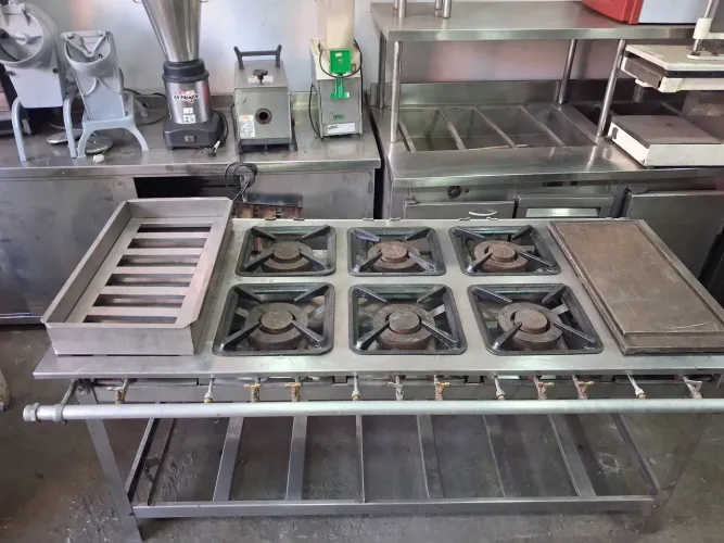Fogões industrial de inox e Equipamentos para seu comércio