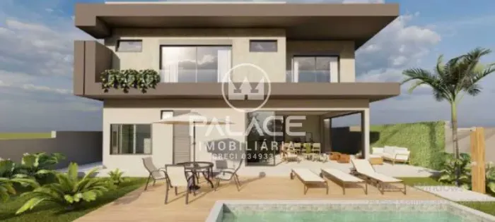 casa em condomínio à venda em alphaville piracicaba, piracicaba 4 quartos 330m²