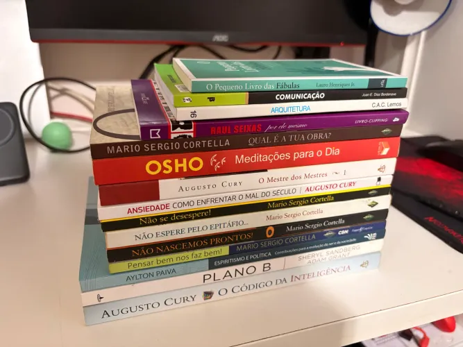 Coleção de livros 