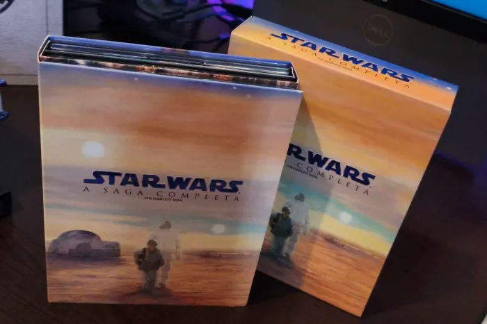 Blu-ray Star Wars - Saga Completa - 9 discos - Edição colecionador