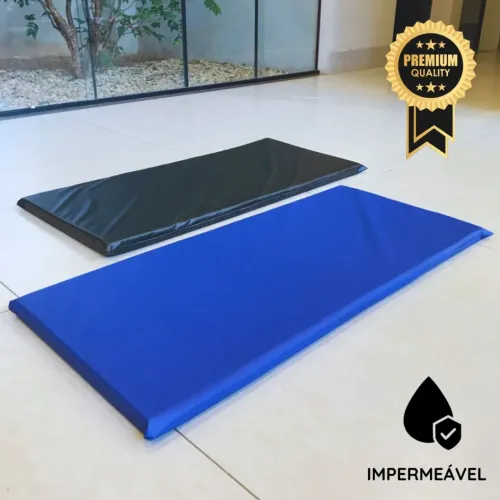 Colchonete novo academia musculação treino
