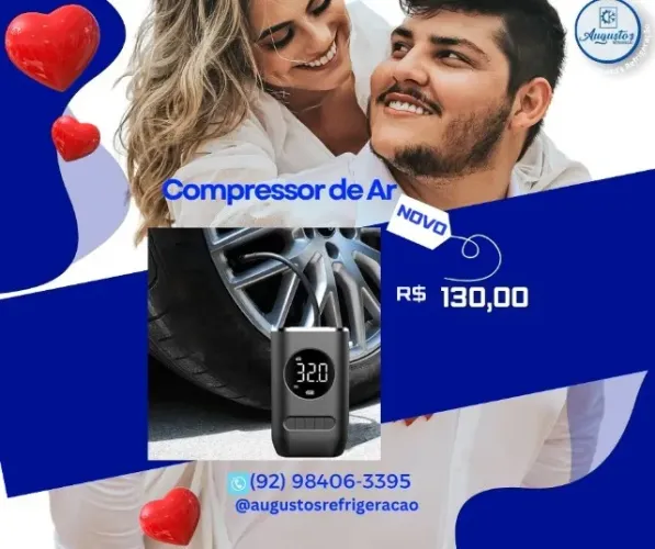 vendo compressor de ar para carro, bicicleta 