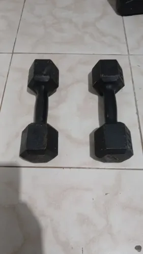 Par de halteres 10 kilos cada