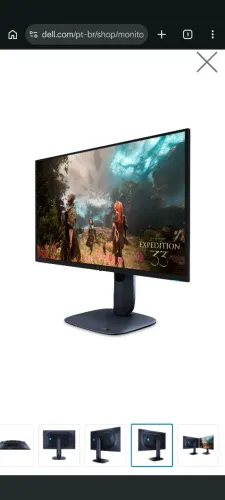 Monitor Qd Oled Alienware 4k 240 hz ( Aw2725Q ) 27 Pol