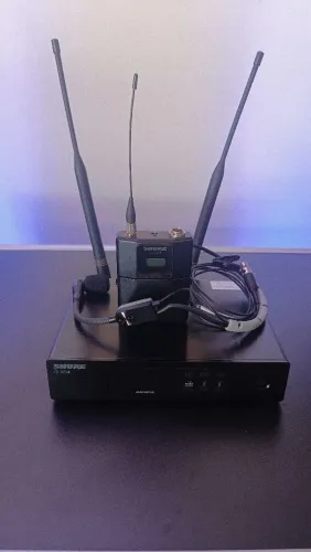 Microfone Headset Vocal Profissional Original Shure QLXD14-BR SM35 L50 