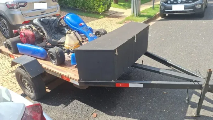 KART CHASSI MINI 4T + CARRETINHA