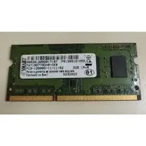 Memória Smart para Notebook 2gb Ddr3 Pc3-10600s-09-10-ZZZ 1333mhz