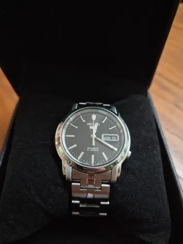 relógio seiko 5 automático snkk71 - raro e impecável